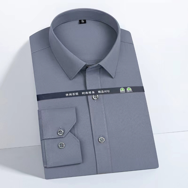 Men Formal Office Wear Shirts - New Men's Slim Fit Short Sleeved