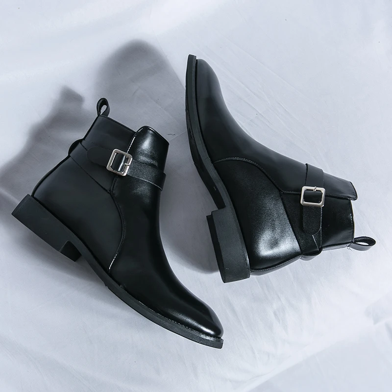 Fashion Designer Men's Pointed - Men Formal Wear With Boots review and price