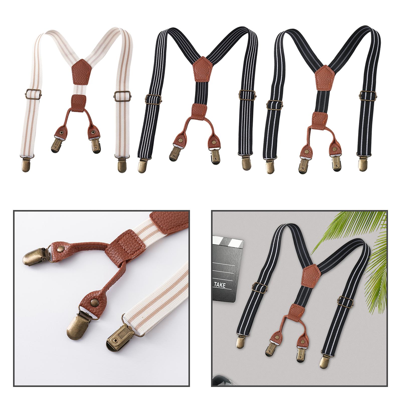 Boys Girls Elastic Suspenders  - Suspender Clip Formal review and price