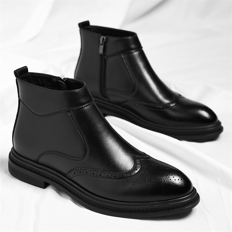 Autumn  Winter Thick Soled Men - Men Formal Wear With Boots review and price