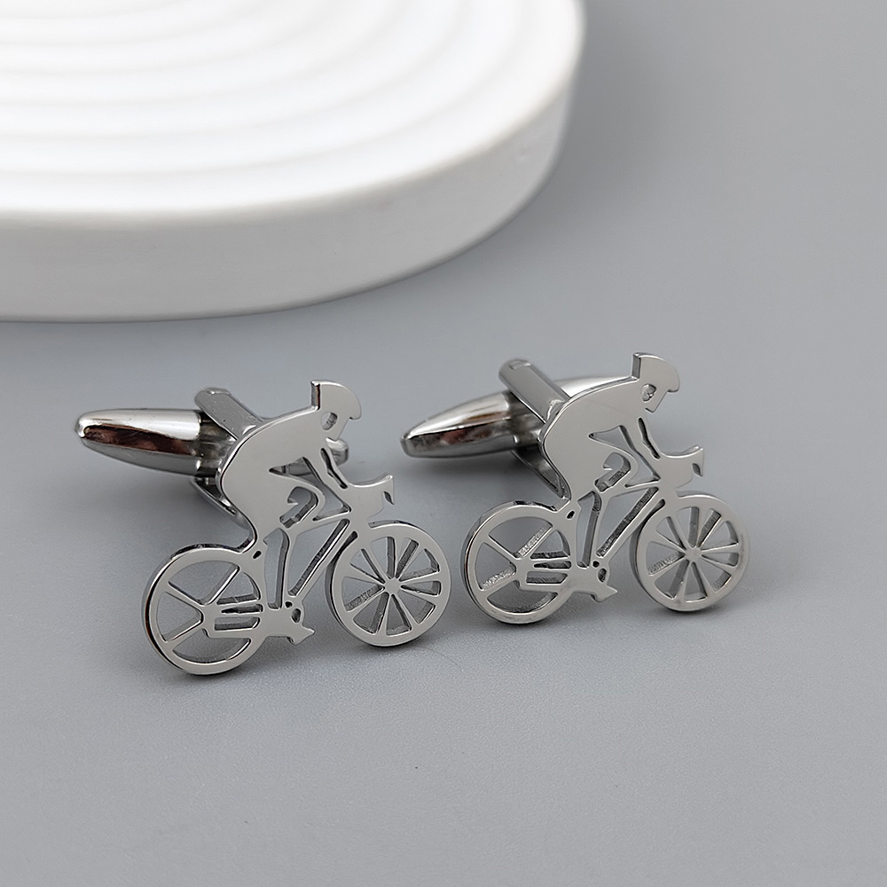 Bicycle racer gold-plated cuff - Men Formal Wear Shirts review and price
