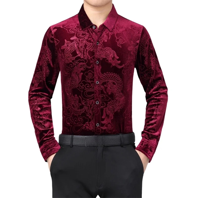 Men's Long Sleeve Shirt Chines - Men Formal Wear Shirts review and price