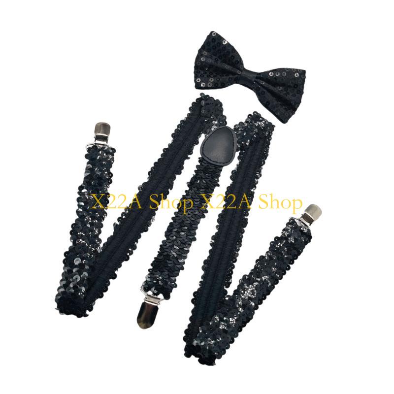 Unique Shining Suspenders Bowt - Suspender Clip Formal review and price