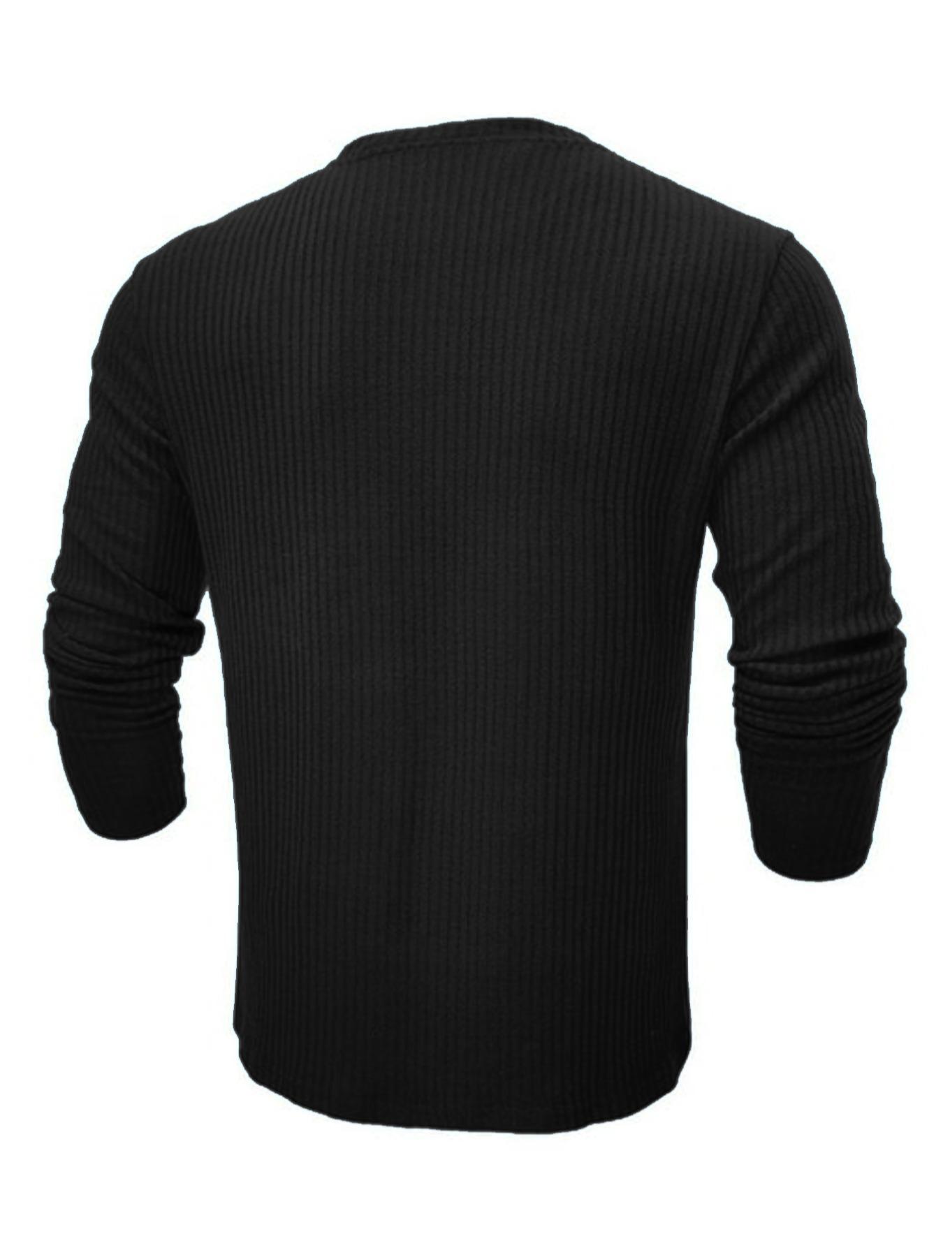 Men's Round Neck Long Sleeve K - Men Formal Wear Shirts review and price