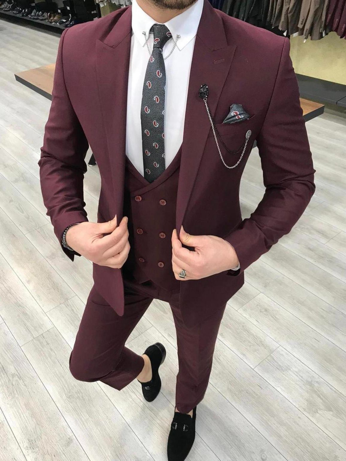 2025 New Arrival 3 Pieces Men  - Men Formal Wear Vest review and price