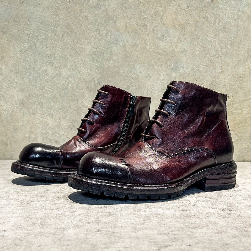 Ethnic Style Washed Horsehide  - Men'S Ethnic & Formal Designer Wear Studio S review and price