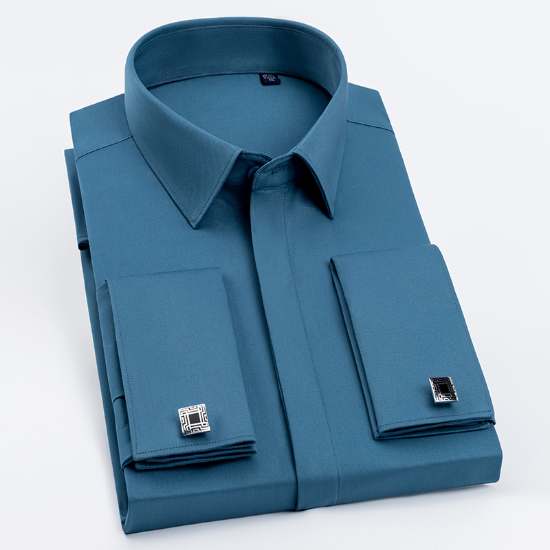 Men's French Cufflinks Shirt,  - Men Formal Wear Shirts review and price
