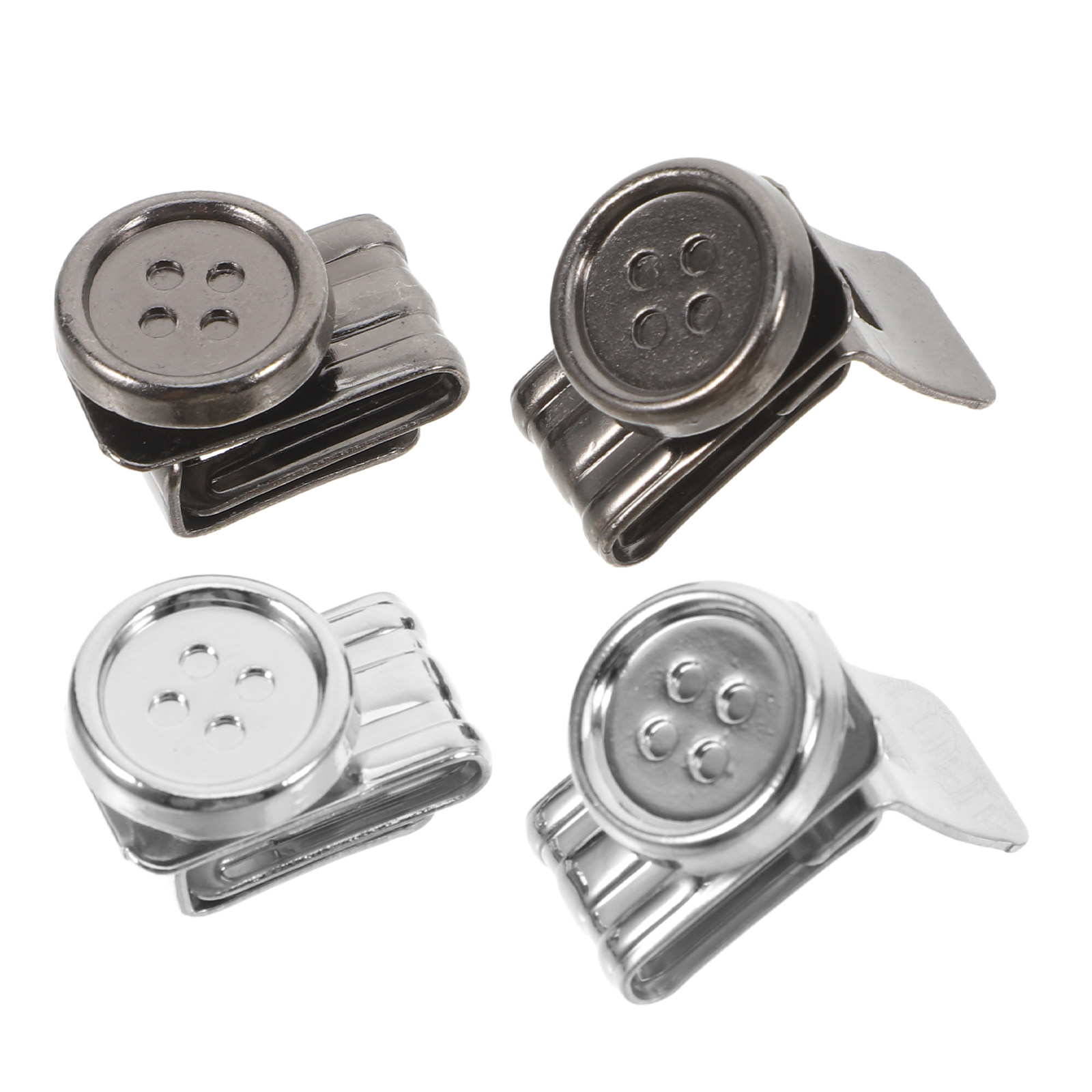 4Pcs Metal Suspenders Buttons  - Suspender Clip Formal review and price