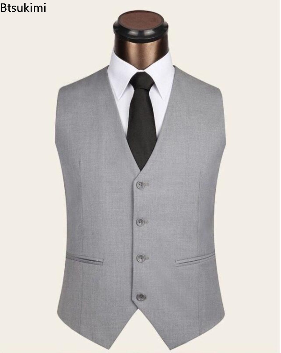 S-6XL Plus Size Men's Korean S - Men Formal Wear Vest review and price