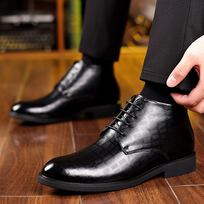 Men's British Style 2025 Winte - Men Formal Wear With Boots review and price