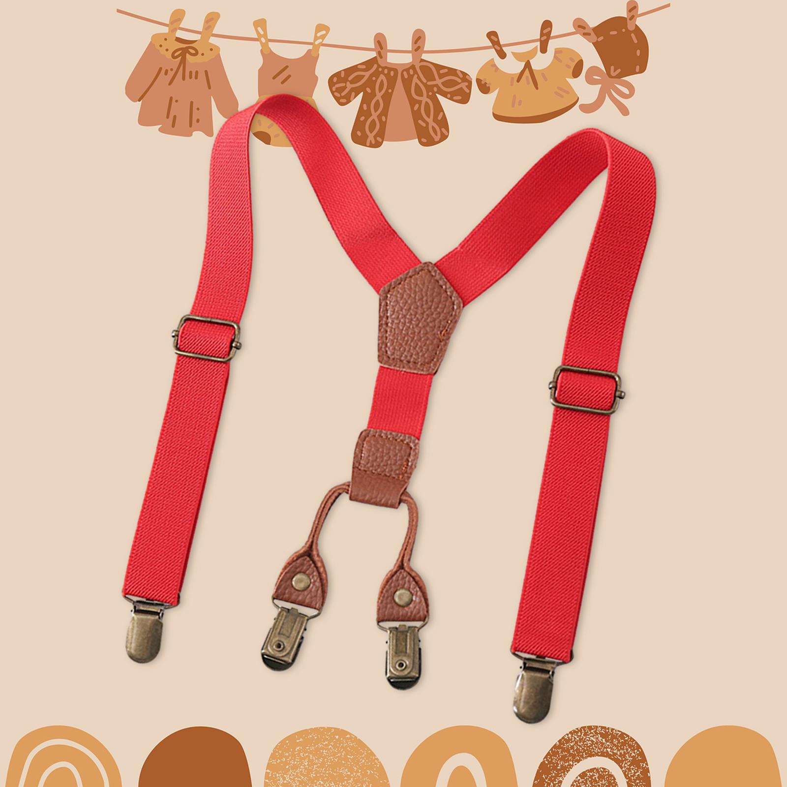 Kids Suspenders Adjustable Str - Suspender Clip Formal review and price