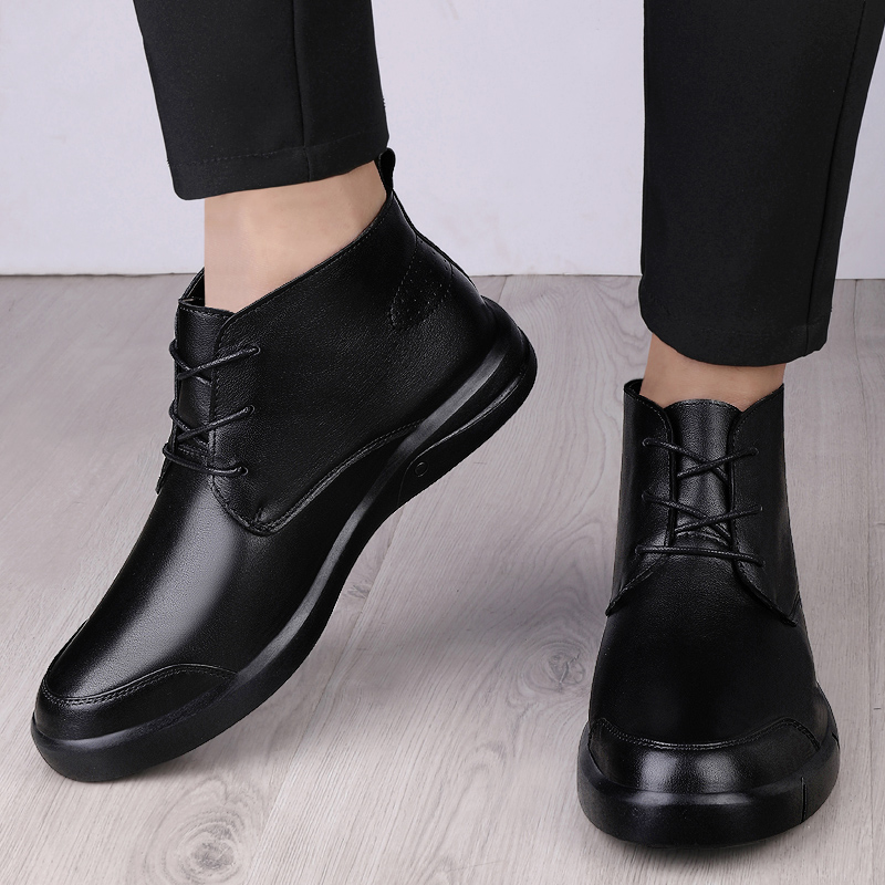 Famous Luxury Ankle Boots High - Men Formal Wear With Boots review and price