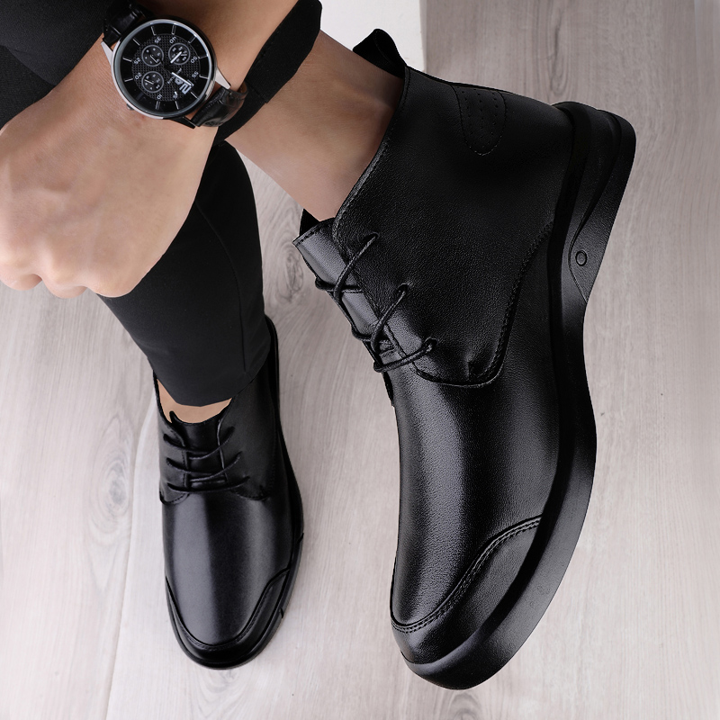 Famous Luxury Ankle Boots High - Men Formal Wear With Boots review and price