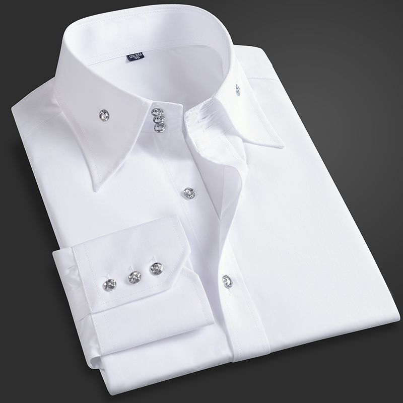 Spring Autumn Men's Executive  - Men Formal Office Wear Shirts review and price