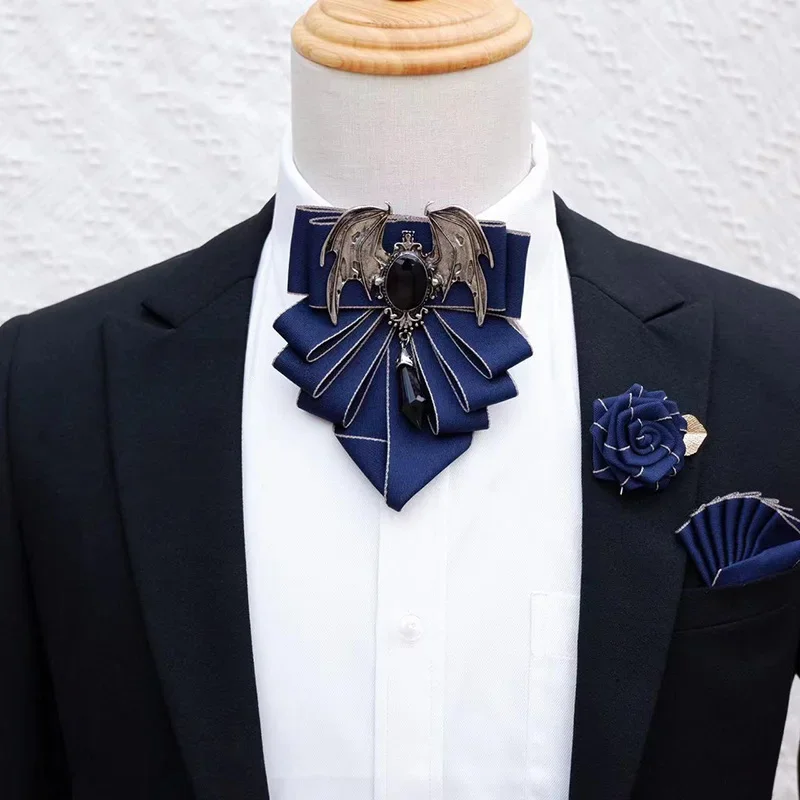 Men's Bow Tie Brooch Set Briti - Men Formal Wear Shirts review and price