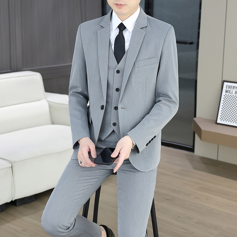 Suit  (Blazer+Vest+Trousers) M - Men Formal Wear Vest review and price