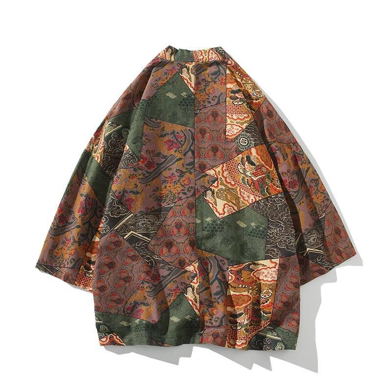 Ethnic Style Print Yukata Men  - Men'S Ethnic & Formal Designer Wear Studio S review and price